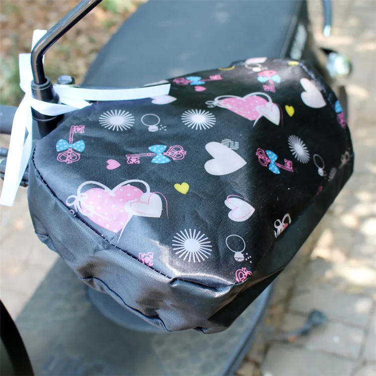 Zimowe rękawice motocyklowe, ocieplane, wiatroodporne, wodoodporne, do jazdy na rowerze elektrycznym, rozmiar uniwersalny, z polarową wyściółką, 1 para