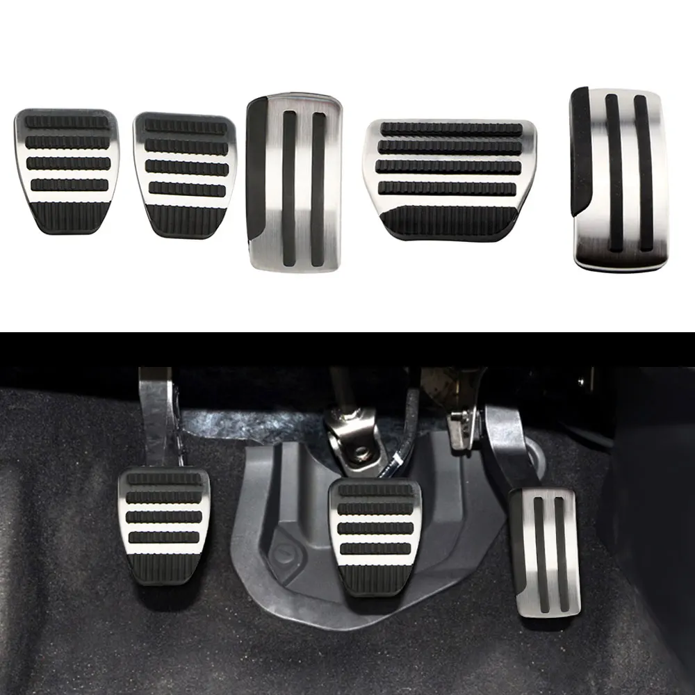 Car Pedals for Nissan X-trail T31 Qashqai J10 Car Stainless Steel AT MT Pedal Cover for Nissan X-trail 2010-2013 Qashqai 2012-15