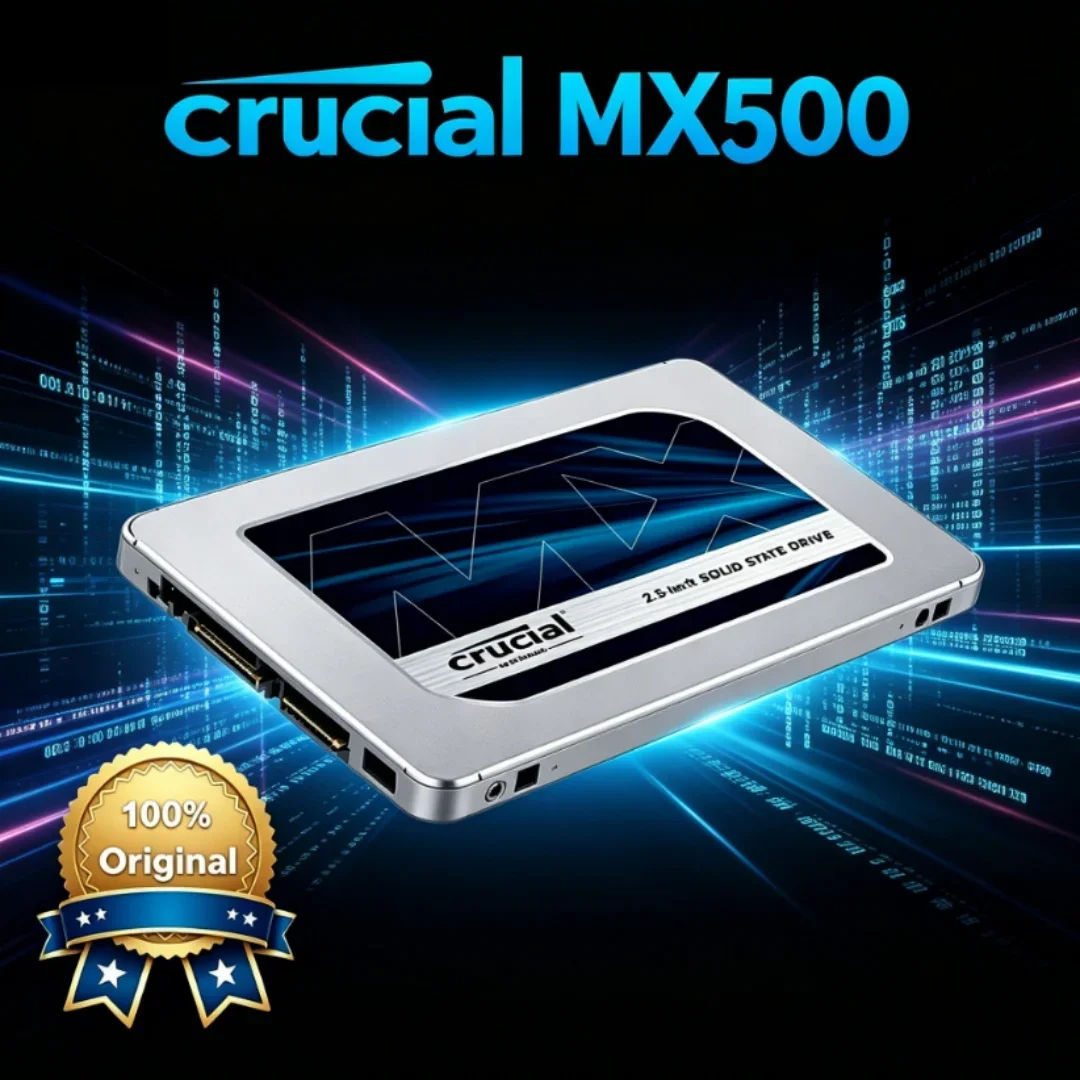 

High Speed Crucial SSD MX500 240G 500GB 1TB 2TB 3D NAND SATA 2.5 Inch Internal Solid State Drive For Laptop Hard Disk