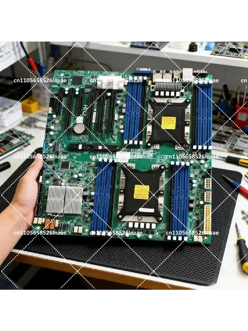 Dual LGA3647 Server Motherboard C621 Chip 10 Gigabit Network Port for Data Centers