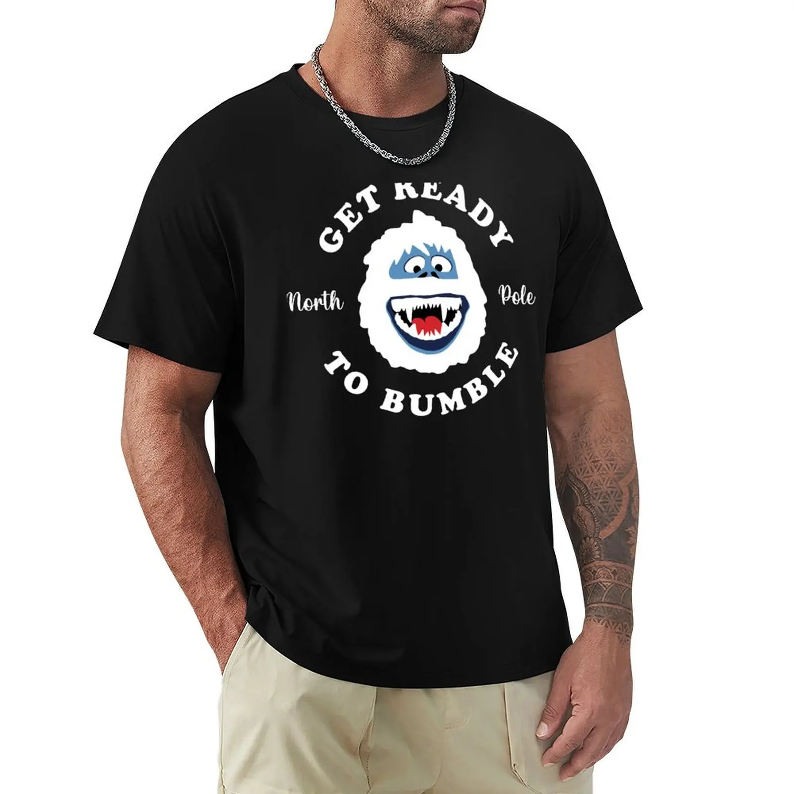 

Get Ready To Bumble! Abominable Snowman / Christmas T-Shirt football t shirt anime mens designer t shirt