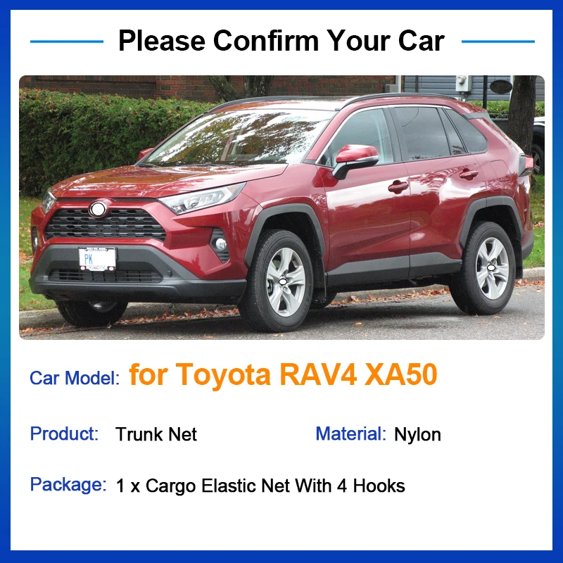 70x70 Auto for Toyota RAV4 XA50 XA 50 Suzuki Across MK5 2019 2020 2021 2022 2023 2024 Accessories Car Boot Trunk Cargo Net Parts