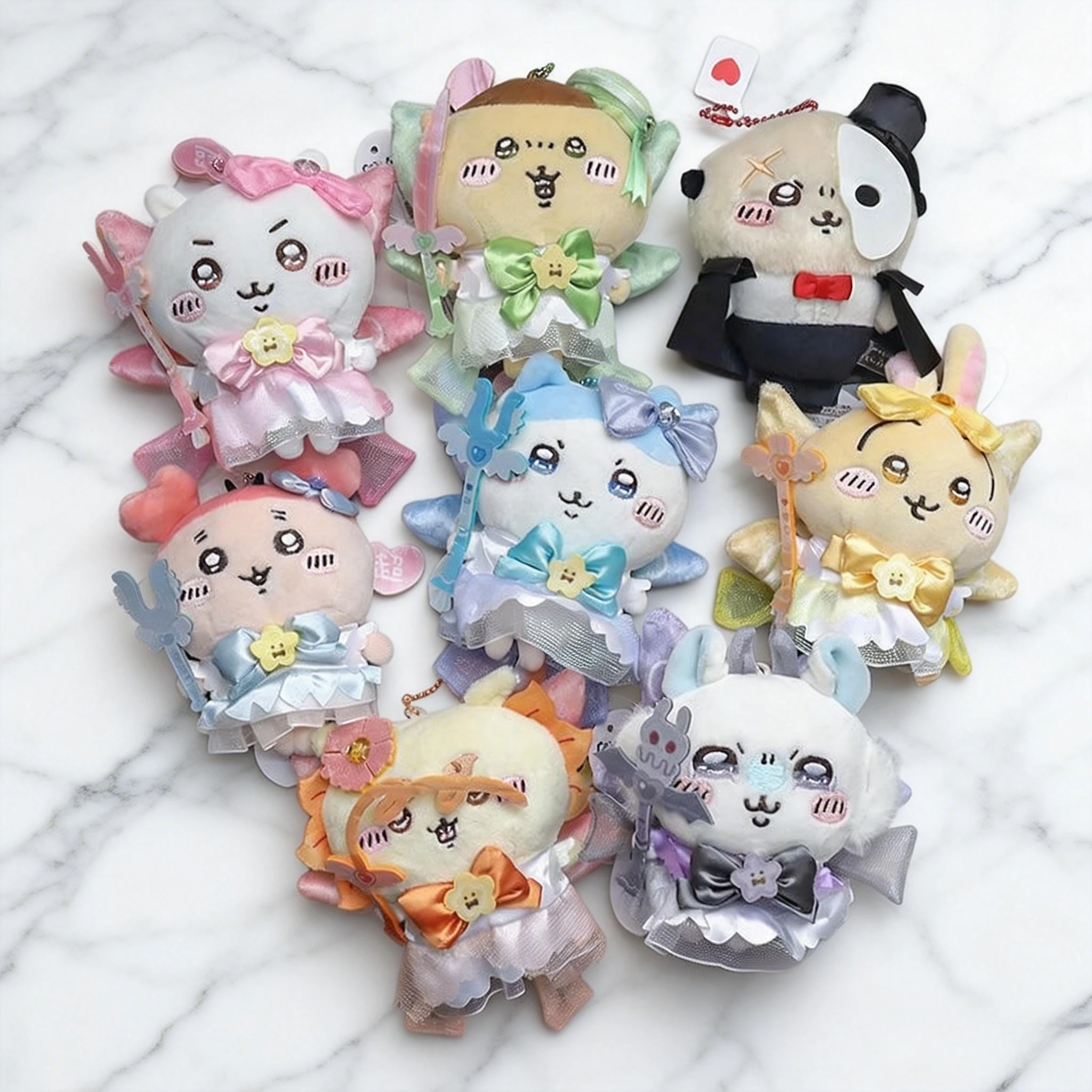 

Magic Girl Chiikawa Plush Doll Pendant Cute Doll Keychain Cartoon Bag Hanger Decoration Spot Goods Nagano Gift Cuddly Toy