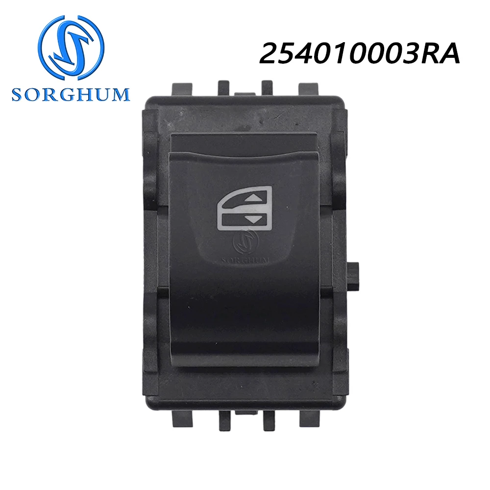 SORGHUM 254010003RA Car For Renault Grand Scenic III 2009-2016 Power Window Regulator Control Switch Passenger Side 254010003R