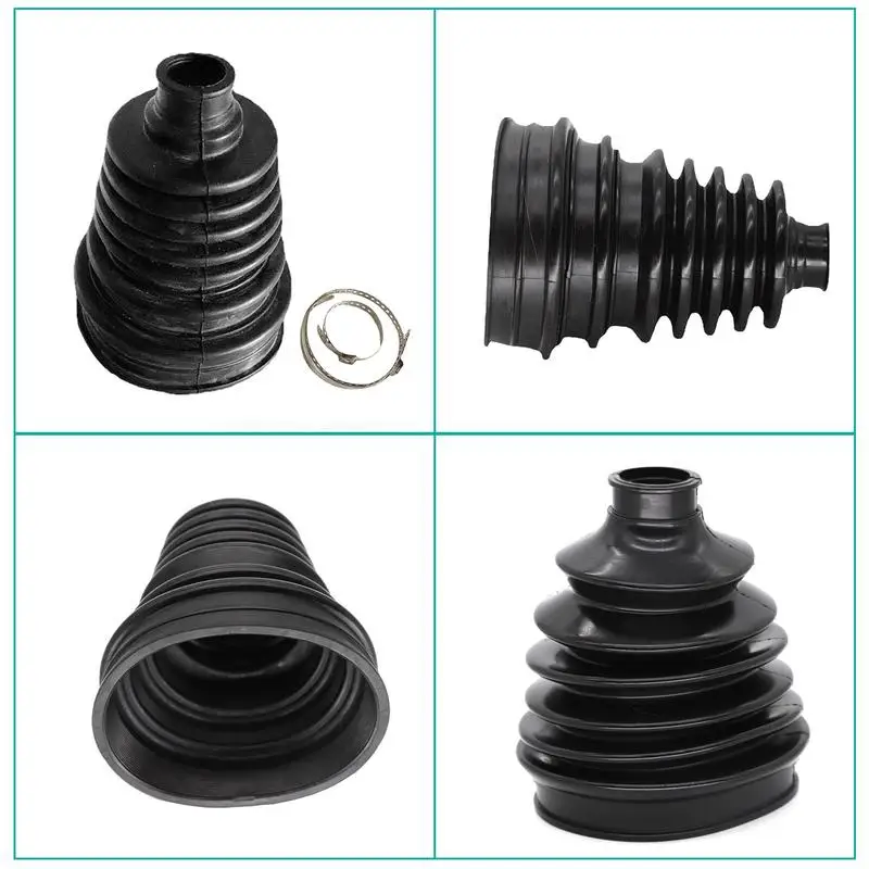 Universal Silicone CV Constant-velocity Dust Cover Joint Boot Drive Shaft Anti-aging Wear Resistance Universal CV Boot CV Joint