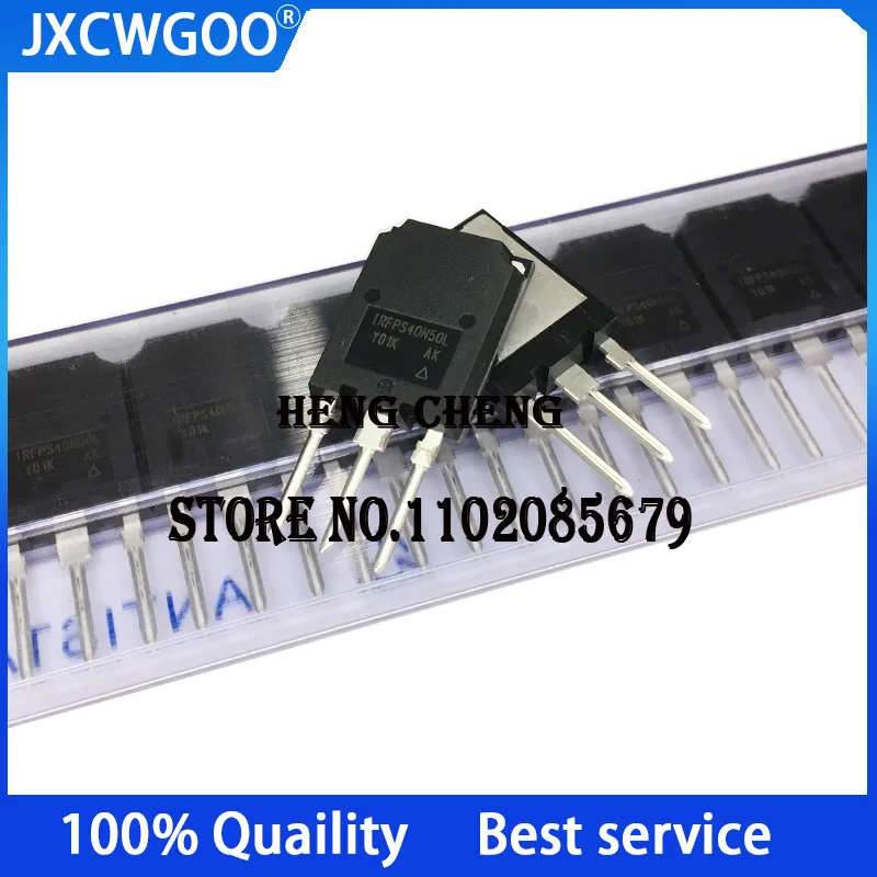 10PCS  100%New original IRFPS40N50LPBF IRFPS40N50L TO-247 N-channel 500V 46A Field-effect transistor