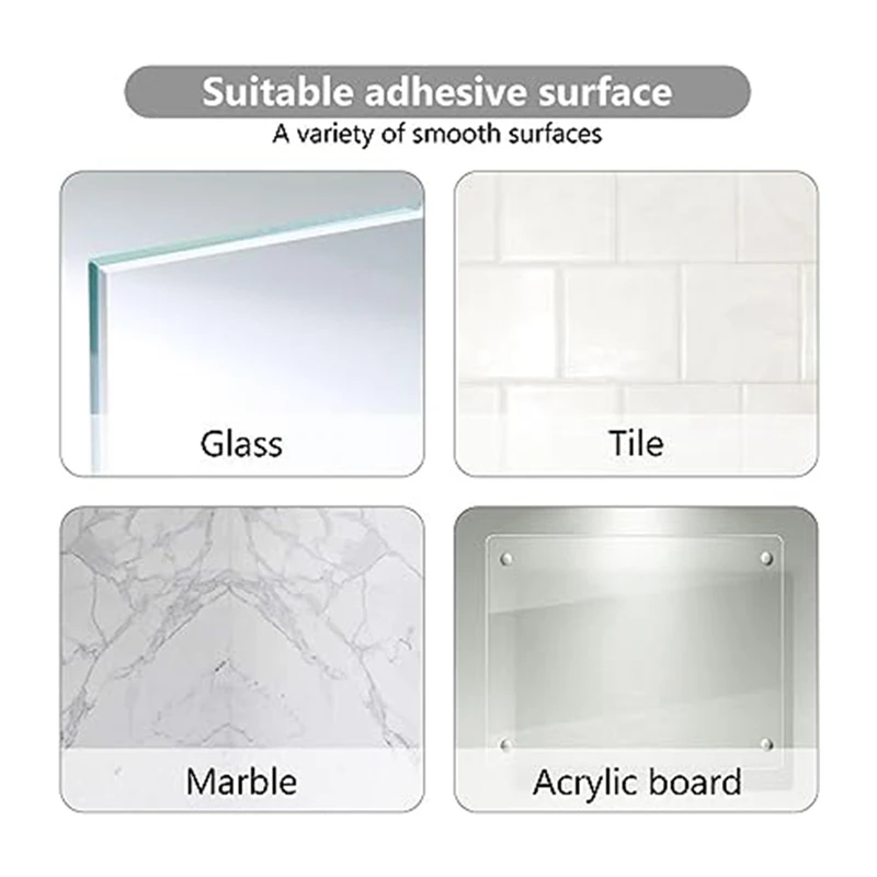 Base fixa ajustável chuveiro cabeça titular, Banheiro mão titular, 2 ventosa Rack, Spray titular