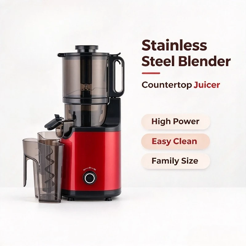 Stainless Steel Multifunctional Electric Blender Home Food Processor Baby Food Maker Fruit Juicer Mixer