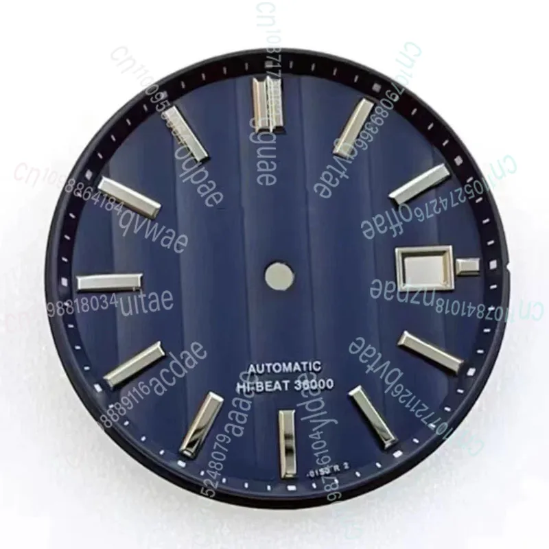 

Модифицированные водные гофрированные аксессуары для часов для дайвинга, новые механические часы NH35 с диаметром циферблата 33,5 мм