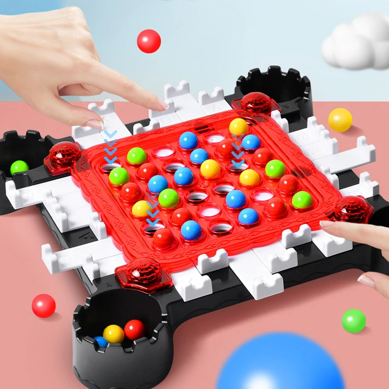 Juego de rompecabezas para niños, juego de mesa de eliminación de cuentas de Color, juego educativo de fiesta de entrenamiento de pensamiento