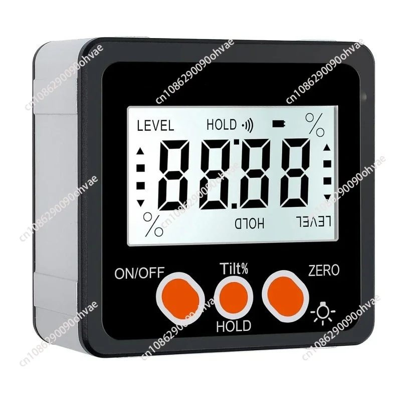 Double axis digital display inclinometer box high precision angle measuring instrument