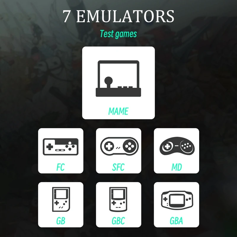 SF2000 Handheld Game Console+2PCS Handle Built-In 6000 Games Classic 3 Inch Video Game Console Support AV Output