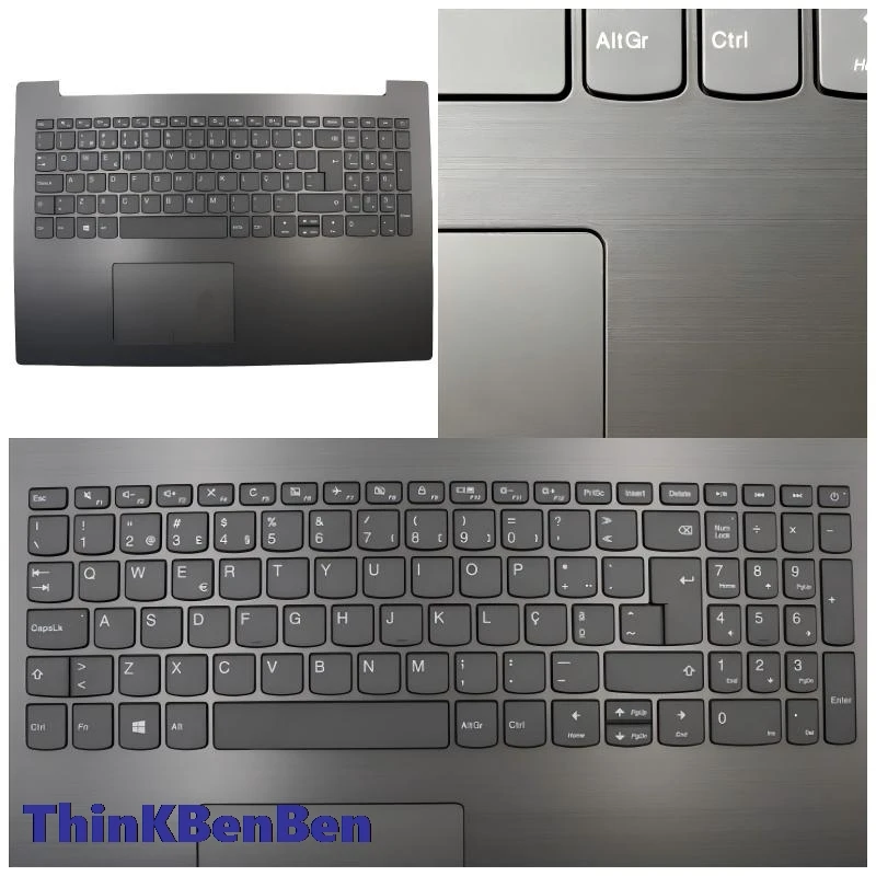 

PT португальская клавиатура IG, верхний чехол, упор для рук, чехол для Lenovo ideapad 320 15, ISK IKB IAP ABR AST 5CB0N 86277