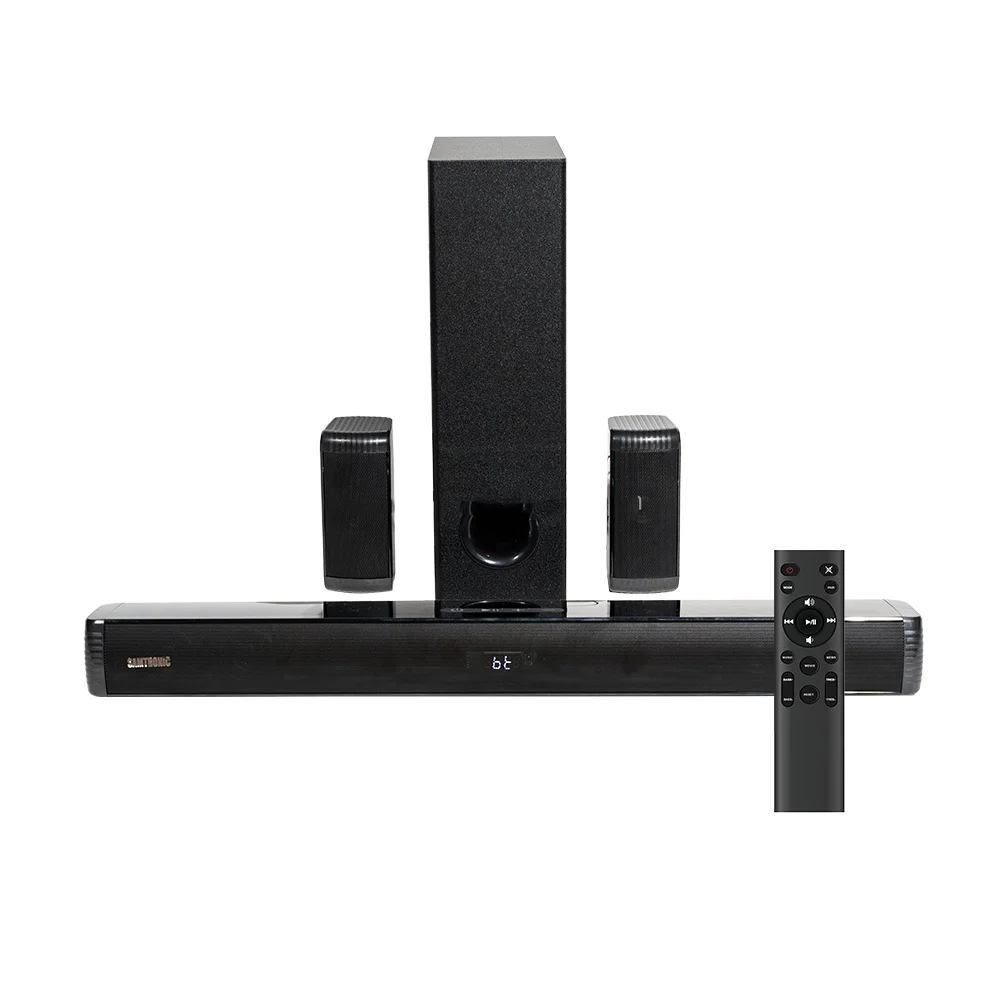 Imagem -03 - Vofull-sistema Home Theater sem Fio Soundbar 5.0 5.1 Venda Quente Novo