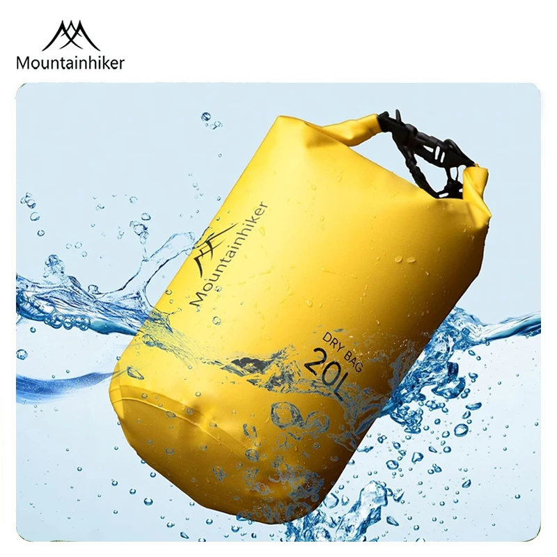 

MOUNTAINHIKER Waterproof Bag 20L Outdoor Dry Bag 10L For Swimming Kayaking Floating Beaches Travel PVC Backpack방수가방