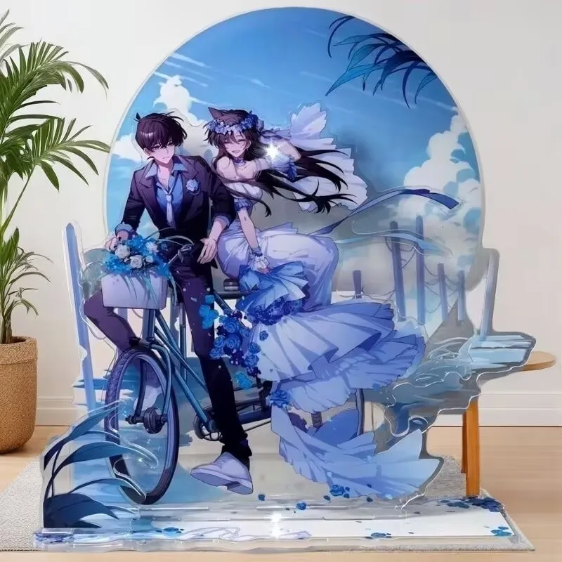 Детективная акриловая вывеска «Кинлан», периферийное украшение для рабочего стола, высокий уровень внешнего вида «Свестный детектив Конан», милая