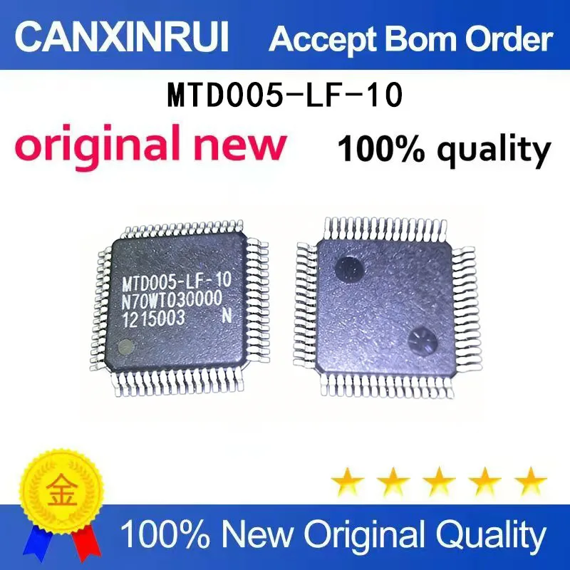 

(5-100 Pieces) New stock MTD005-LF-10 QFP