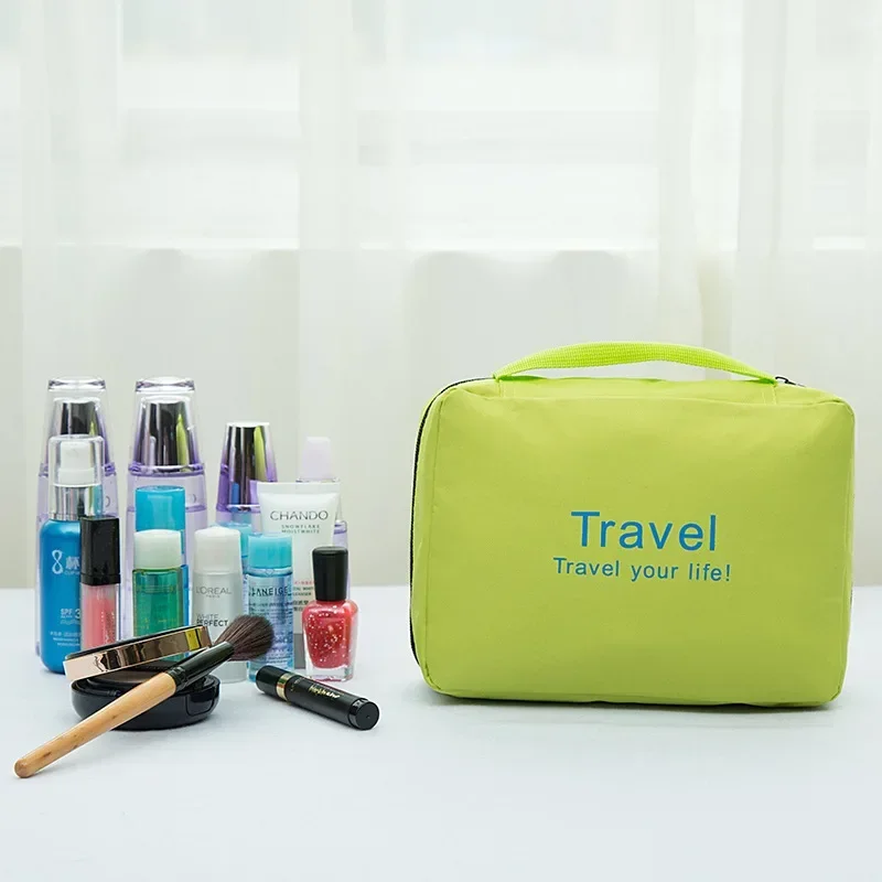 

Korean Version of The Tear-proof Foldable Letter Wash Bag Multi-function Travel Storage Bag Large Capacity Cosmetic Bag