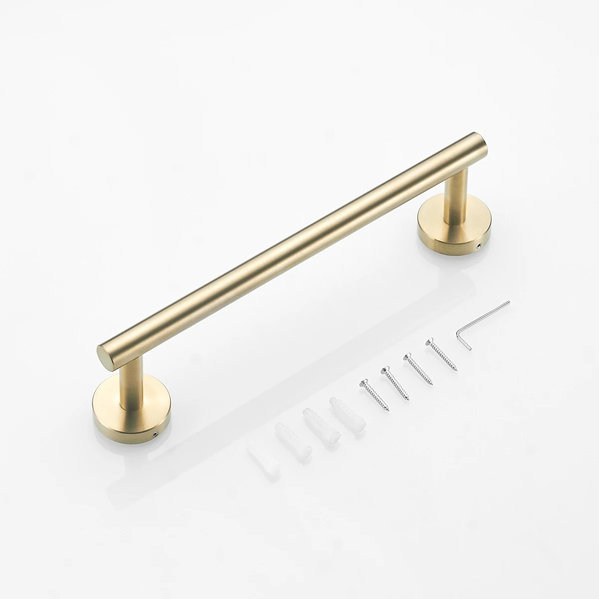 Drilling and installation - bathroom towel rack, bathroom towel rod, bath towel rack, towel shelf - bathroom accessories