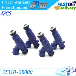 35310-2B000 Car Fuel Injector Nozzle 4pcs/lot For Hyundai i20 i30 Kia Cee'D 1.4L 2007-2018 353102B000