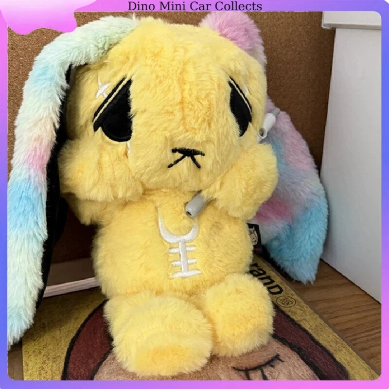Plushie Dreadfuls Yellow Anxiety Plush Bunny Original Trendy Stuffed Toy Soft Comforting Companion Gift For Adult Collectors