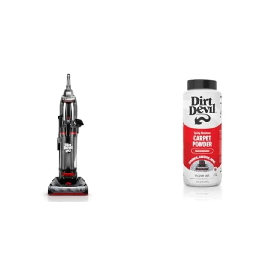 Multi-Surface Total Pet+ Upright Bagless Vacuum Cleaner Machine with Pet Tool Kit UD76400V Black + 32 oz Carpet Powder Room Ref