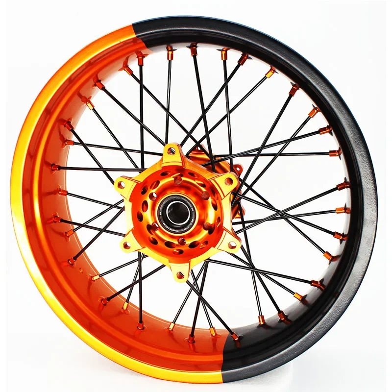

3.5*17"/5.5*17" Tubeless Wire Spoked Wheels Set Fit for Ducati Hypermotard 821