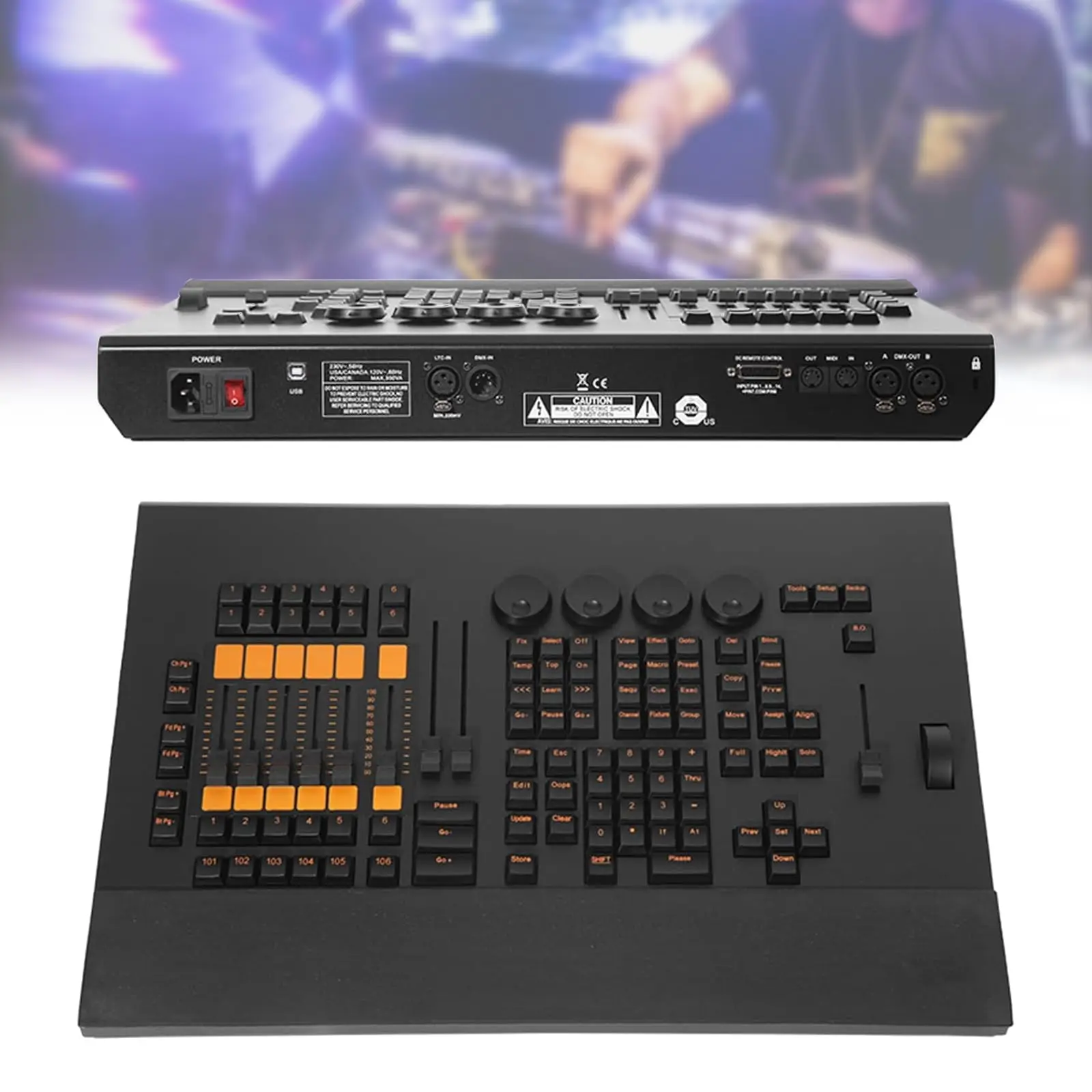 

MA2 Command Wing Console DMX Computer Controller Par Moving Head DJ Mixer Controller for Stage Light Club
