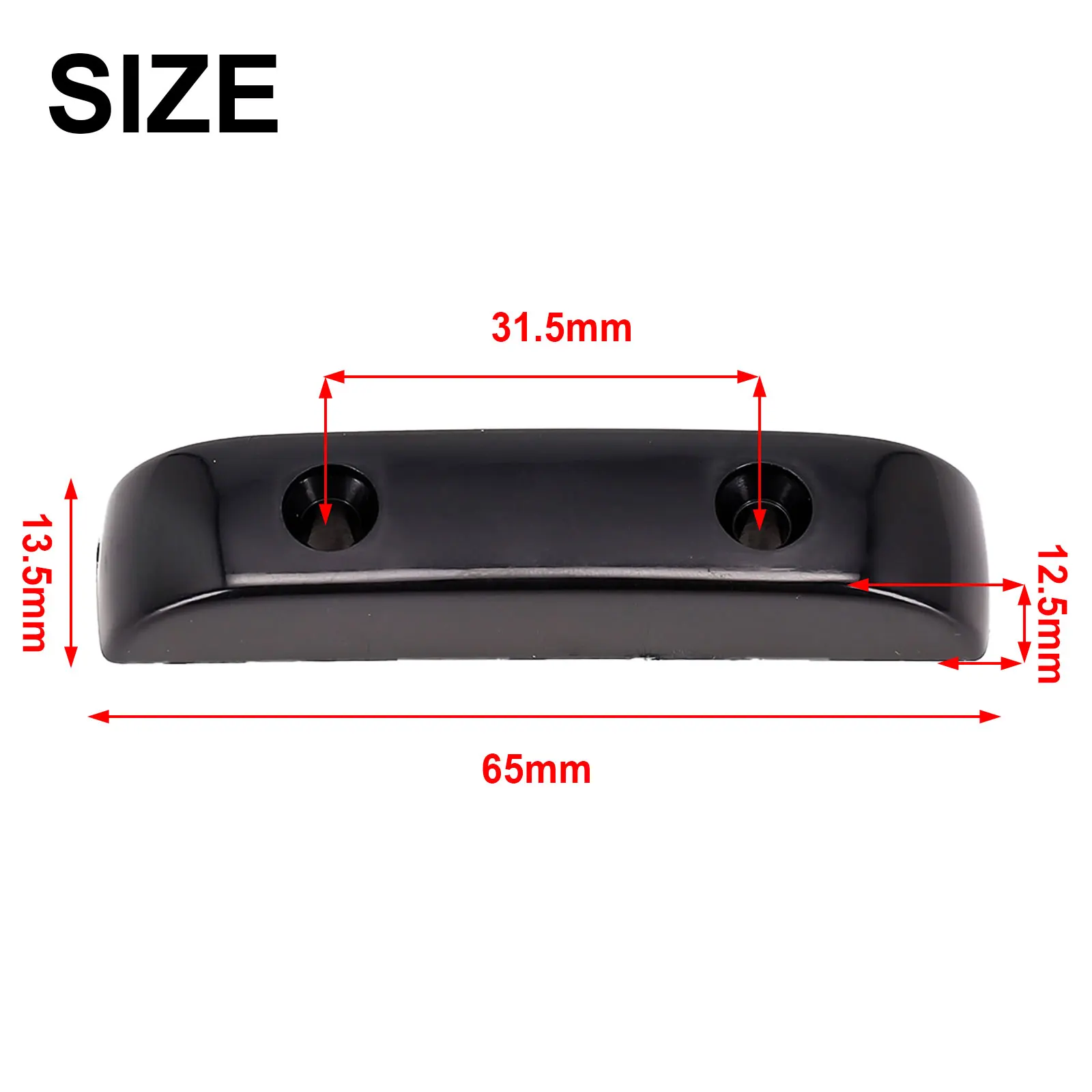 1set Black Thumb Rest Tug Bar Finger Finger Rest Pull For Jazz Bass Guitar W11111111111111111111111111111111111111111111111