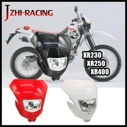 FOR HONDA XR230 XR250 XR400 Motorcycle Accessories 55-60W Headlight Assembly 3 colors