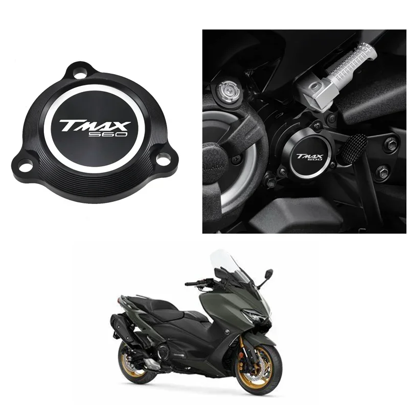 

Motorcycle For YAMAHA T-MAX560 Tmax560 2019-2020 Engine Protective Side Cover Frame Hole Cover Drive Shaft Cover Parts