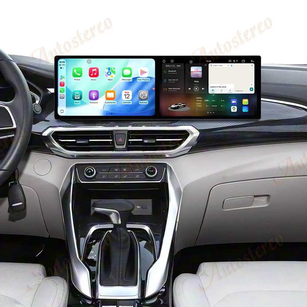 Dual 10.1 inch Screen Car GPS Android 15 Navigation For MAXUS G50 2022 Multimedia Player Car Radio Auto Head Unit