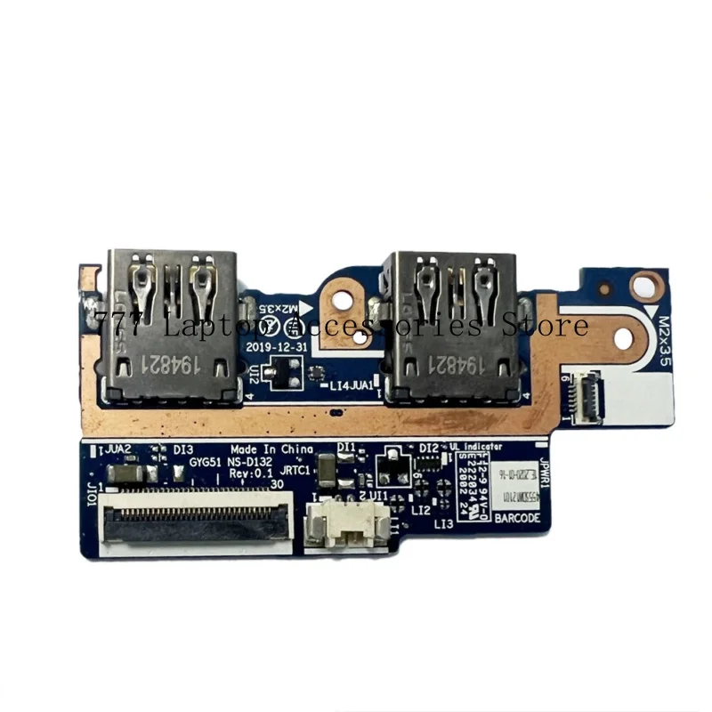 Dual Port USB board for Lenovo IdeaPad Yoga 7-15itl5 82bj 5c50s2511 7 NS-D132