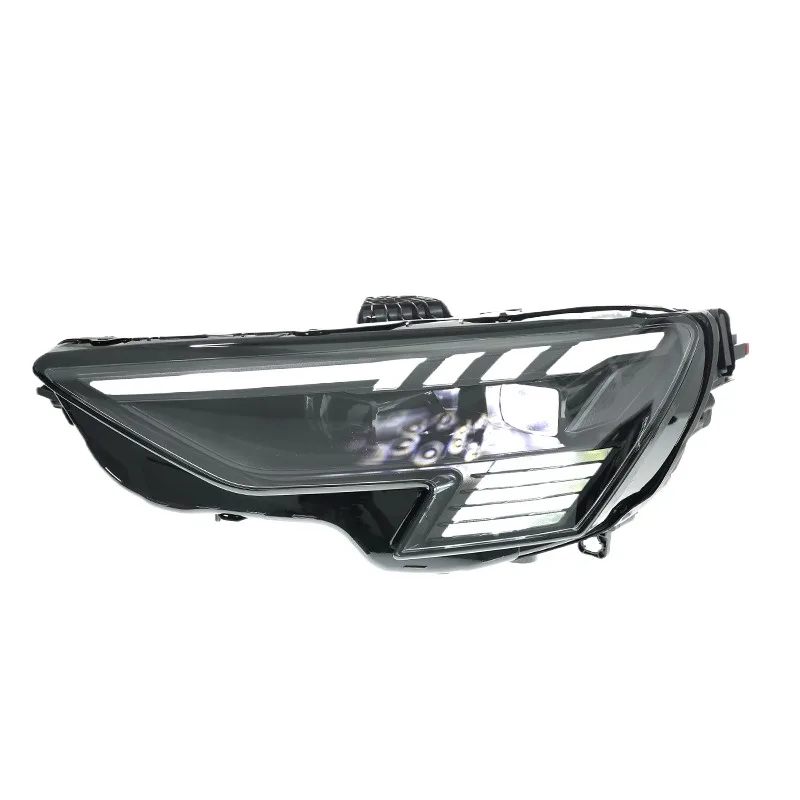 Plug and play for 21-24 Audi A3 headlight assembly retrofit matrix high equipped LED lens daily running light flow steering