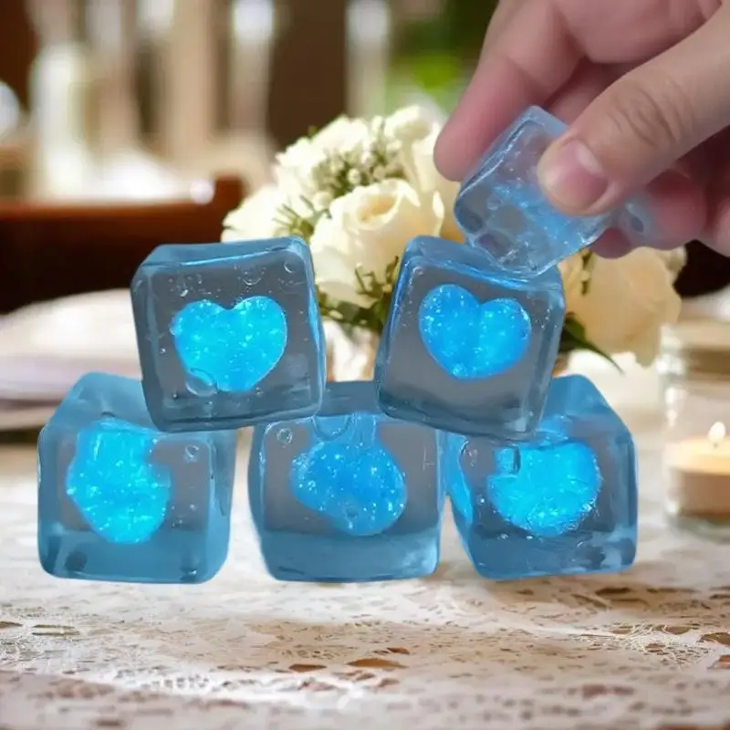 1 szt. Sensoryczny kostka antystresowa dla dzieci z autyzmem, miękka piłka do ściskania, doskonały prezent dla nastolatków i dorosłych