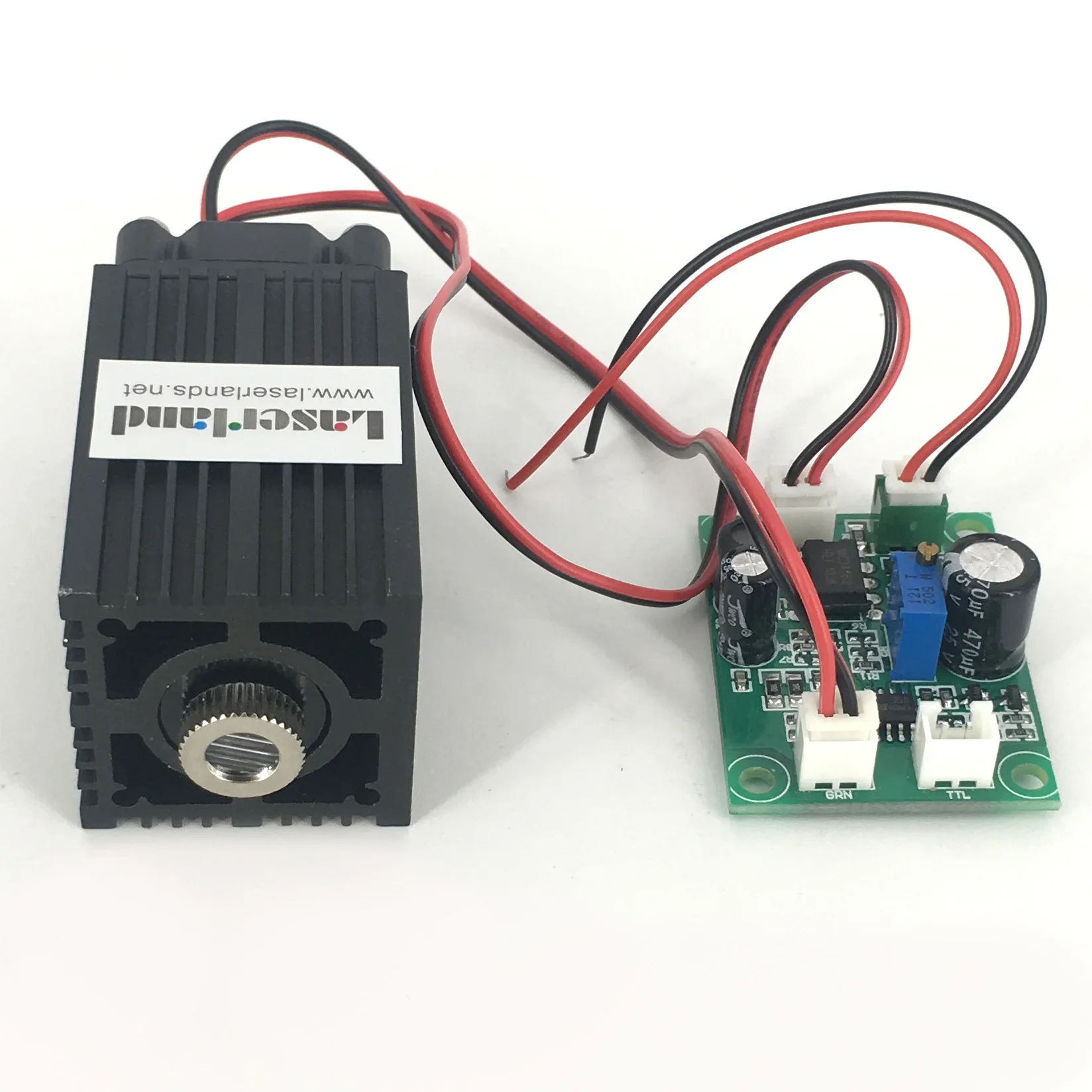 وحدة ليزر زرقاء فوكوسابل 450nm 445nm 3.5 واط TTL للحفر على الخشب/البلاستيك/الورق/التقويس/القطع/وسم
