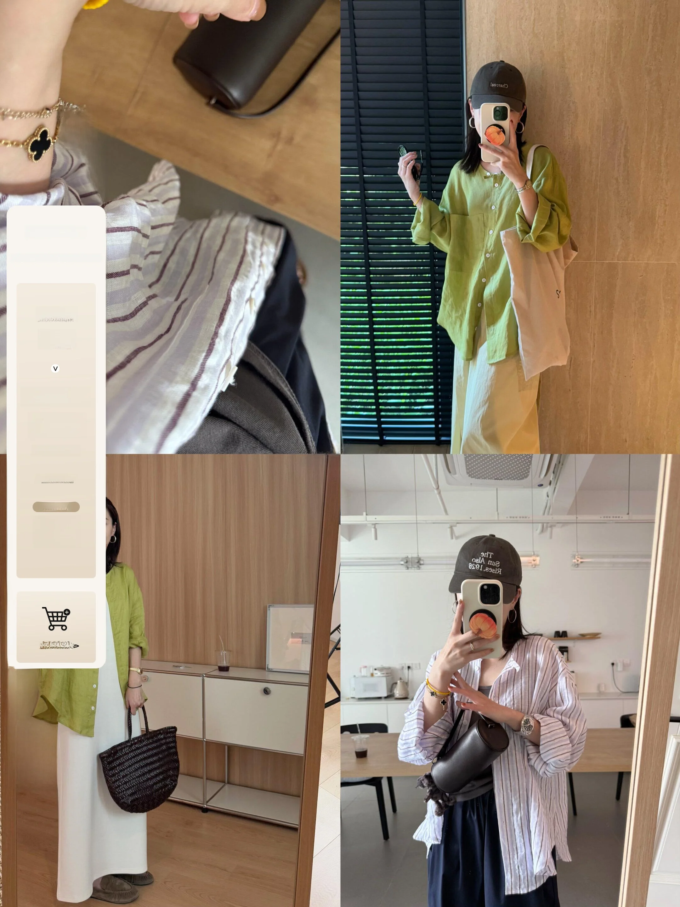 

Женская льняная солнцезащитная куртка Elielim, летняя, свободного кроя, с длинными рукавами, на пуговицах, в полоску, повседневная верхняя одежда