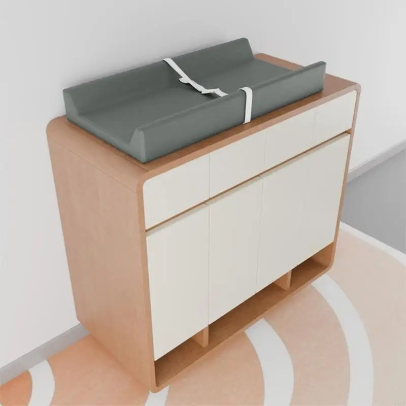 

581F Baby Crib Mattress Protector Pad Nonslip Water Resist Nappy Changing Cushion Mat for Toddler Bed Reusable and Soft