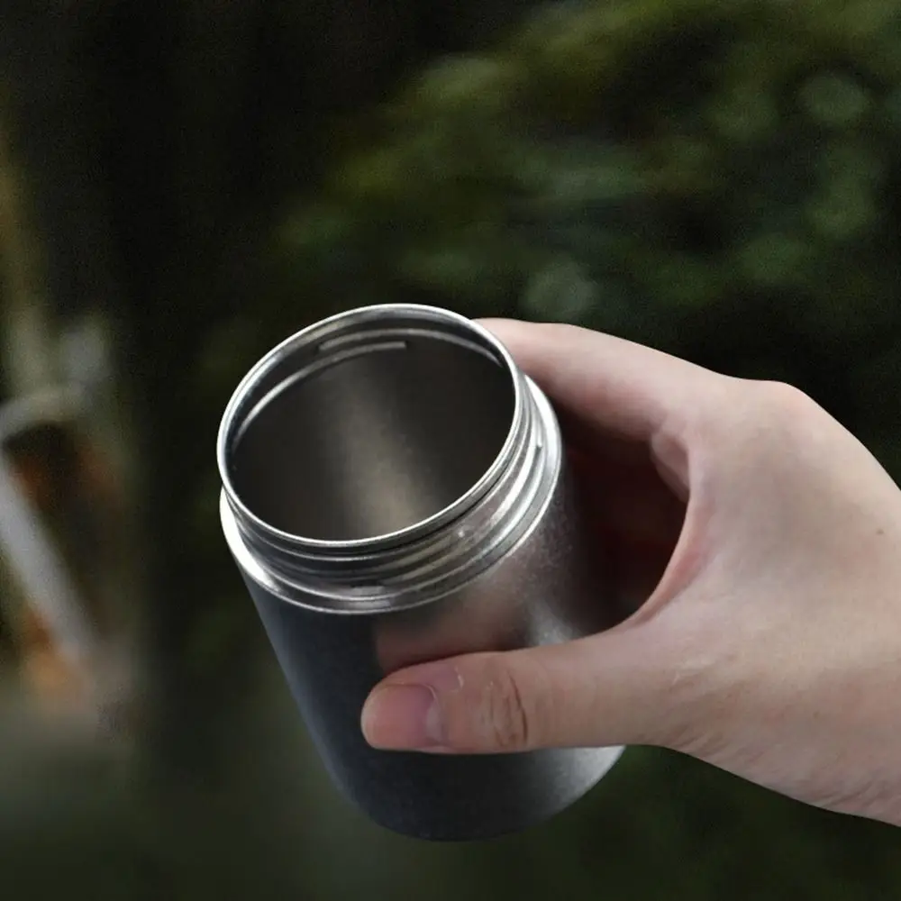 Picture 5: Portable Pure Titanium Tea Tin 260ml Large Capacity Sealed Tea Can Moisture-proof Tea Jar for Home&Travel