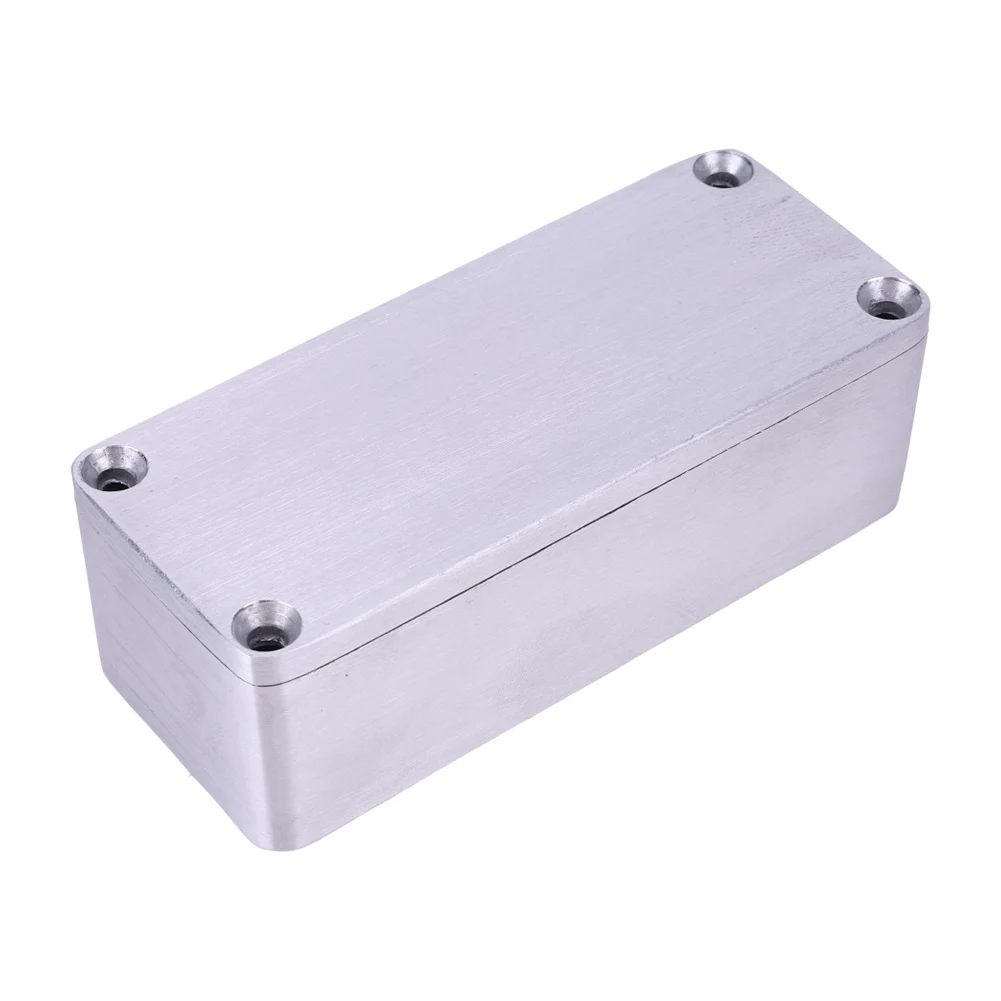 Guitar Effect Pedal Enclosure with Screws Effects Pedal Stomp Box Enclosure Die Aluminium Box Enclosures Guitar Accessories view 3