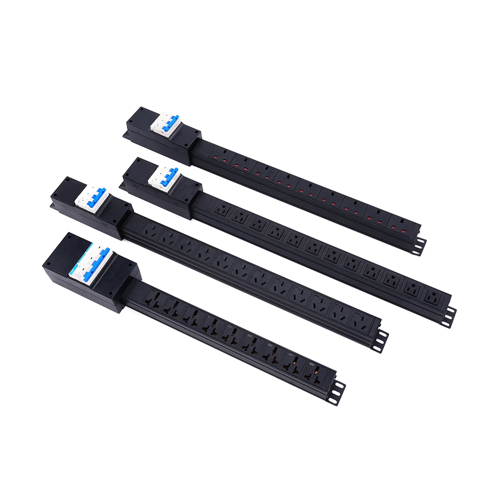 OEM  ODM Service 63A 9 Ways UK Customized Outlets PDU with 3P Circuit Breaker