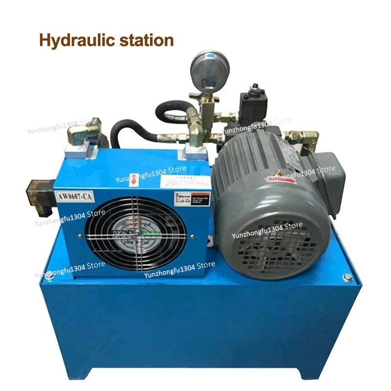 

Гидравлическая станция, гидравлическая система, насос 750 Вт/1500 Вт, гидравлическая масляная насосная станция, вал нитрилита, 40 л, воздушное охлаждение, 220 В