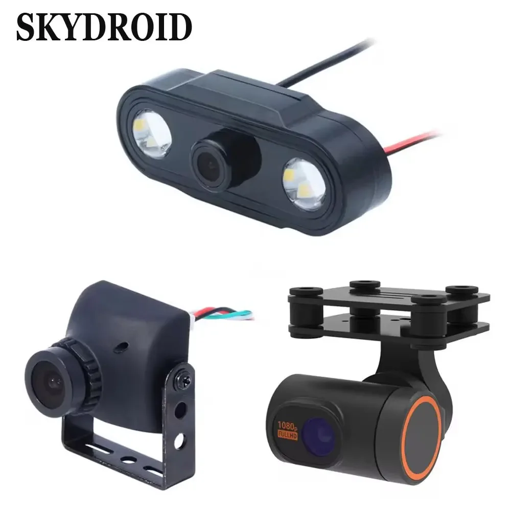 

Skydroid Mini-Dcam/3-в-1 L-Dcam/2-осевой G-Dcam совместимый с T10 T12 H12 пульт дистанционного управления для радиоуправляемого FPV дрона БПЛА