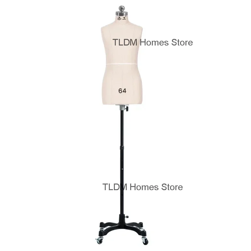 Tailor Children's Mannequins PU Form Child Upper Body Mannequin for Clothes Design Clothing Store Display Stand DIY Apparel L