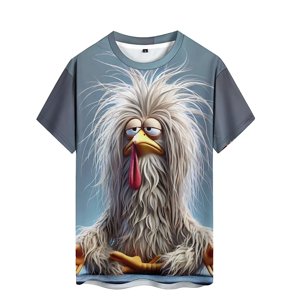 

Summer Adult Gym & Running Men's 3D Printed Short-Sleeve T-Shirt - Pajama Style Party Top