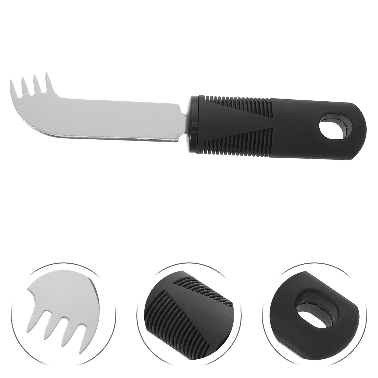 

Weighted Handle Butter Knife Stainless Steel Ergonomic Non Slip Adaptive Cutlery for Seniors Tremors Disability Aids