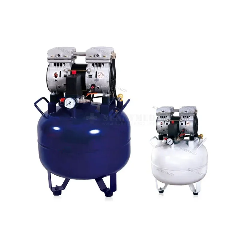 SY-M008 Hospital  equipment 1 for 1  oil free air compressor