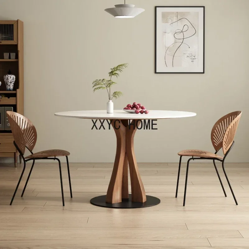 Nordic Wooden Dining  Simple Japanese Retro Minimalist Dressing  Design Modern Mesas De Jantar Home Furniture YX50CZ