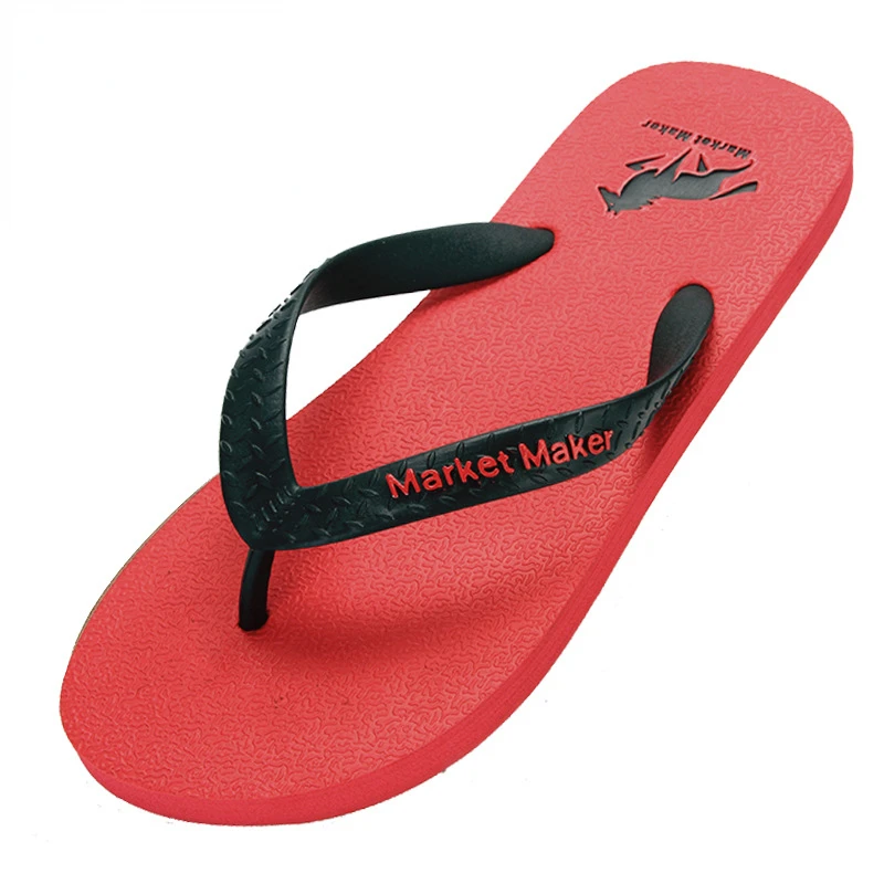 Summer PVC Men\'s Flip Flops Men\'s Sports Slippers Outdoor Beach Anti Slip Flip Flops Men\'s Shoes