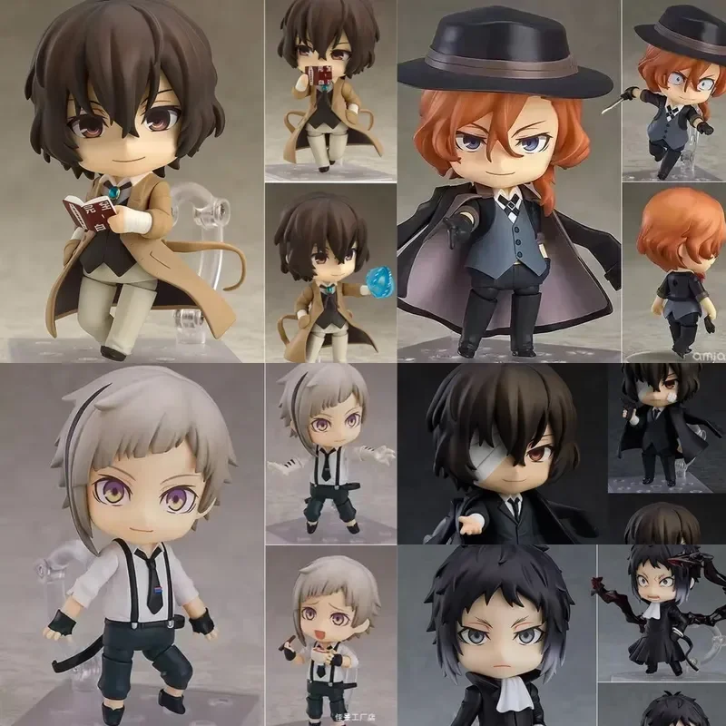 

Аниме-фигурки Bungo Stray Dogs 2348 # 676 # Коллекционная фигурка Q-версии Накадзимы Ацуши, Дазая Осаму, Эдогавы Рампо, игрушка-украшение, подарок для детей